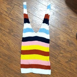 Forever 21 multicoloured tank top